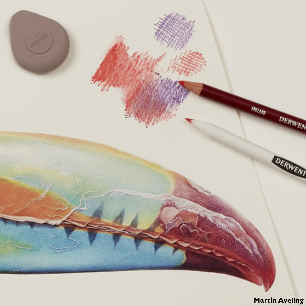 Derwent Colored Pastel 32996 Pencils, Pencils, 72-Color Set,