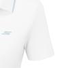 Skechers Basic Sports Series Simple Comfortable Versatile Slim Fit Short Sleeve Polo Shirt Women Tops Bright-White P225W142-0019
