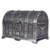 1Pc Retro Treasure Box With Lock Toys For Party Favors Props Decoration Pirate