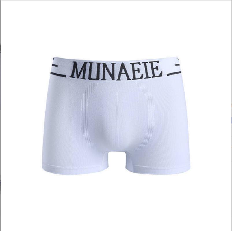 Mode Herren atmungsaktive Unterwäsche Unterhose Baumwolle Boxershorts Volltonfarbe Höschen