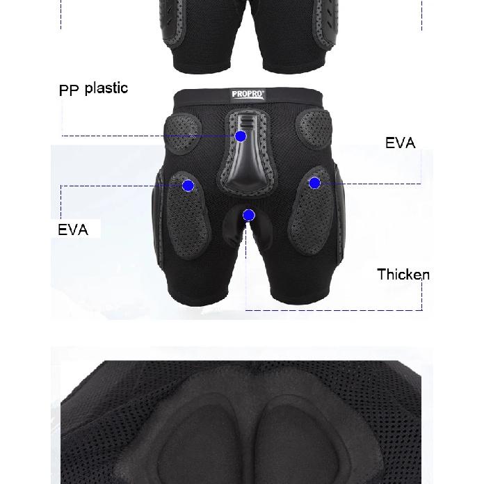 Motorcycle Hip Bone Protector Armor Shorts Pant For Men Skiing Riding Protective Pads Protection Motorcross Gear