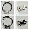 Dot Bowknot Hair Clip InsStyle Hair Rope Female Hair Styling Tool Ornaments