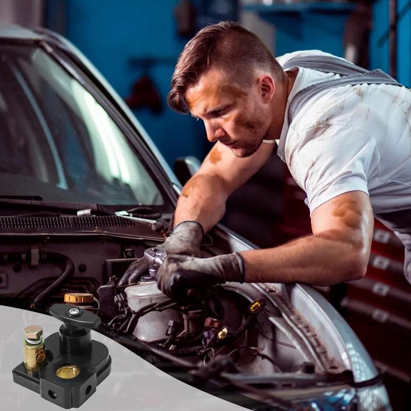 Battery Disconnect RV Battery Cut Off Isolator 12/24V Waterproof Car Accessory Cut Shut Off Disconnector For Vehicle RV And