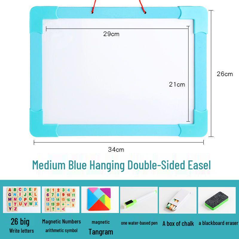 Lavagna/Lavagna Bianca Magnetica Double-Sided per Bambini per Scrivere e Disegnare