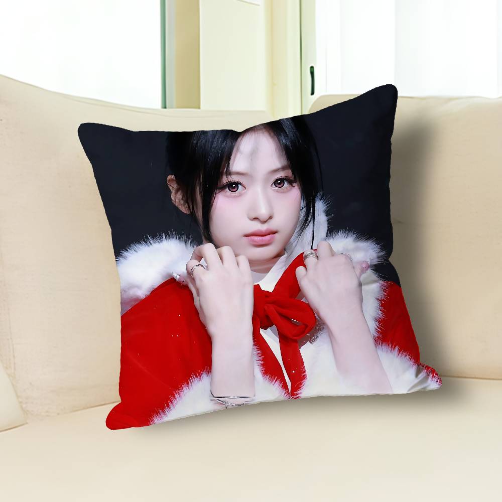 Cute Singer A-Ahyeon Pillow Cases for Bedroom Living Room Sofa Home Decor Polyester Cushion Cover with Zipper