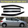 For Peugeot 307 2004 2005 2006 2007 2008 2009 2010 2011 2012 2013 Window Visor Car Air Deflector Rain Sun Smoke Guard Cover Trim