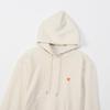 Parka Long Sleeve Cotton 10oz One Point Logo Reverse Hooded Sweatshirt Casual Oatmeal [Champion] 100% Weave(R) Women's CW-Z102