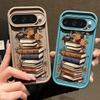 For Google Pixel 9 Pro XL Case Cartoon Books Pattern Shockproof TPU Soft Cover For Google Pixel 8 7 Pro 8A 7A Silicone Case Cover Funda
