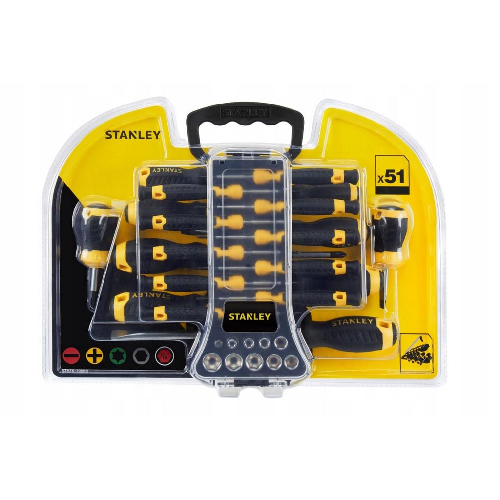 Stanley Mehrzweck-Schraubendreher-Set (Packung mit 51)