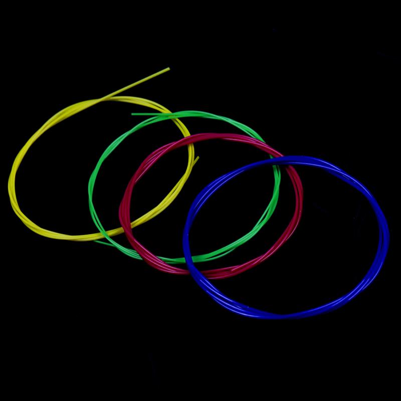 IRIN 4 Pcs Colored Nylon Ukulele Strings Guitar Strings Set Parts 0.56mm, 0.71mm, 0.81mm, 0.56mm