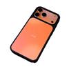 Personalized orange is suitable for Apple 17Promax mobile phone case IP16/15/14 matte PC13 large hole anti-drop hard case
