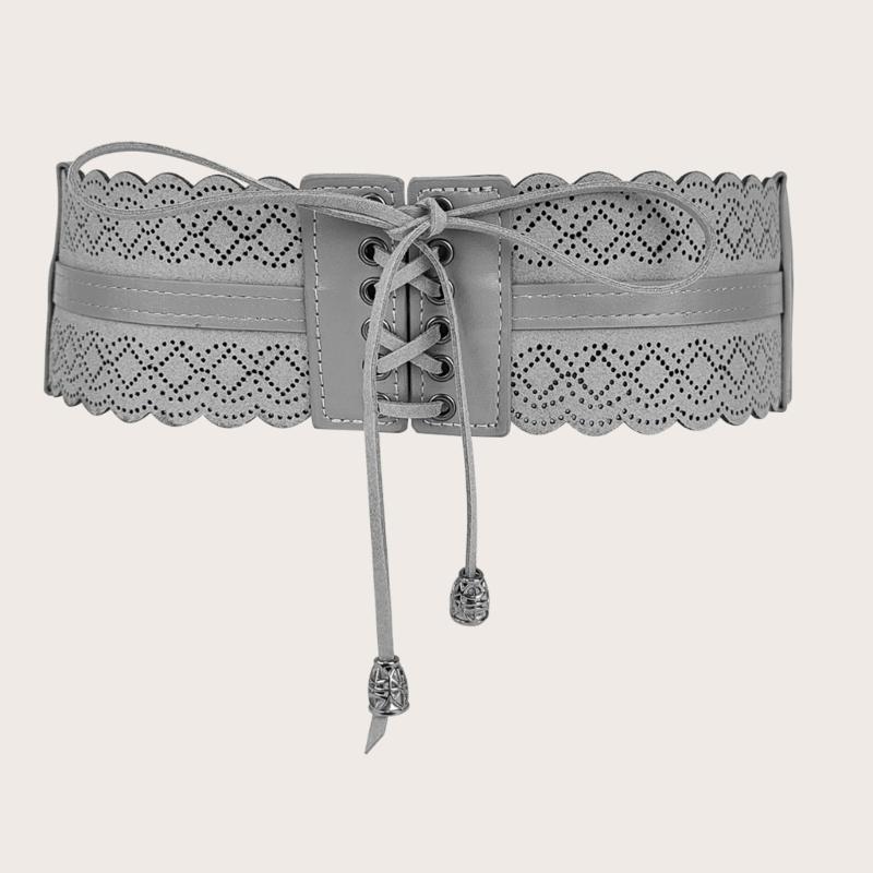 Damenhemd Breiter Taillengürtel Vintage Elegant Elastisches Seil Universeller Taillengürtel Damen Kleid Hemd Breiter Taillenbund Korsett