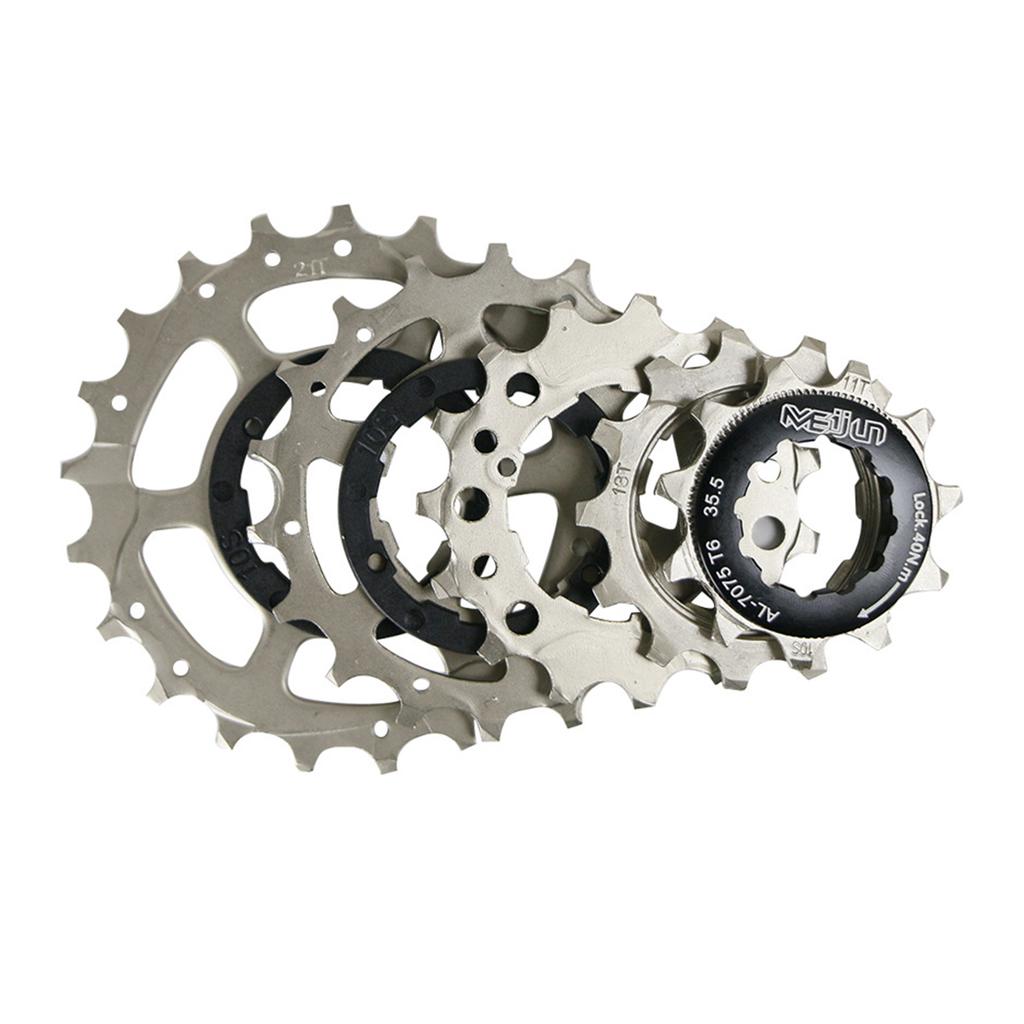 High Performances Folded Bike Flywheels 5 Speed Bike Freewheels Cycling Part for Smooth Gears Shifting