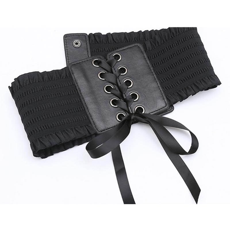 Women Girls Vintage Style Costume Waist Belt Body Shaper Steampunk Sexy Waist Bands Waist Decoration Daily Accessory