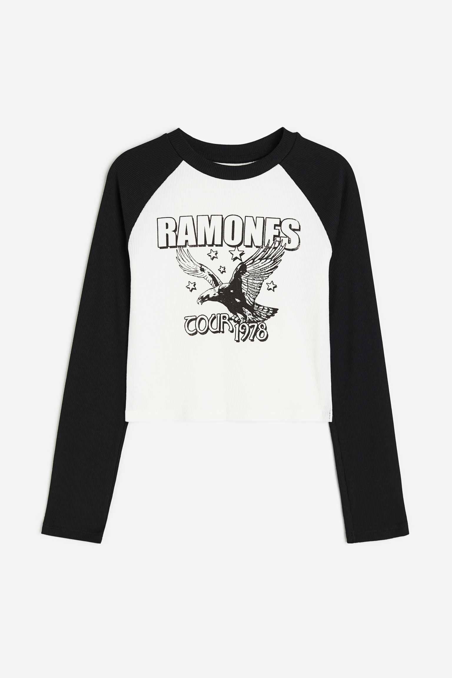 

Топ из джерси с принтом