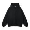 Herren Hoodie mit Fleecefutter für Herbst und Winter, Verdicktes Sweatshirt mit Reißverschluss