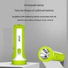 Kangming Portable LED Flashlight: Small, Plastic, Random Color, Emergency Outdoor Lighting