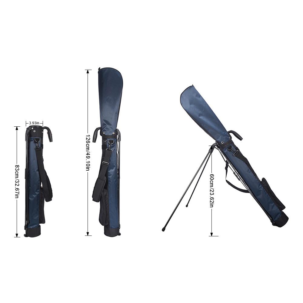 Golf Club Bag With Bracket Golf Gun Rack Bags, Waterproof Golf Stand Carry Bag