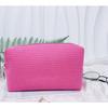 Cosmetic Bag Portable Travel Storage Bag Solid Color Small Square Bag Ladies Toilet Bag