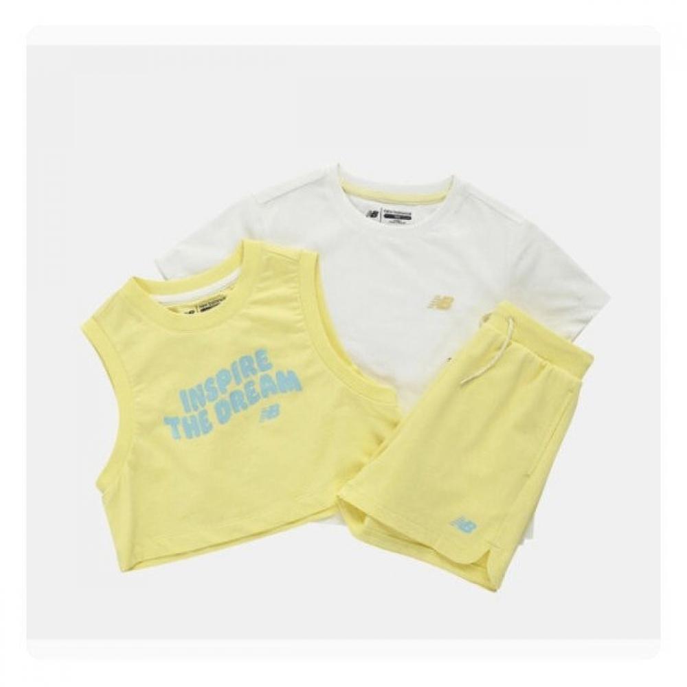 

New Balance Kids Nbgc Life жилет с коротким рукавом комплект из 3 предметов Nk9ye2805g 100