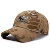 Unisex Camouflage Sun Protection Embroidered Dad Hat