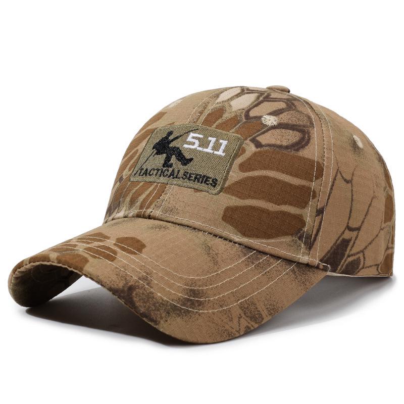 Unisex Camouflage Sun Protection Embroidered Dad Hat