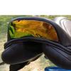 Leather Jumping Double Flap Saddle with Changeable Gullets – Elegant Cantle Design