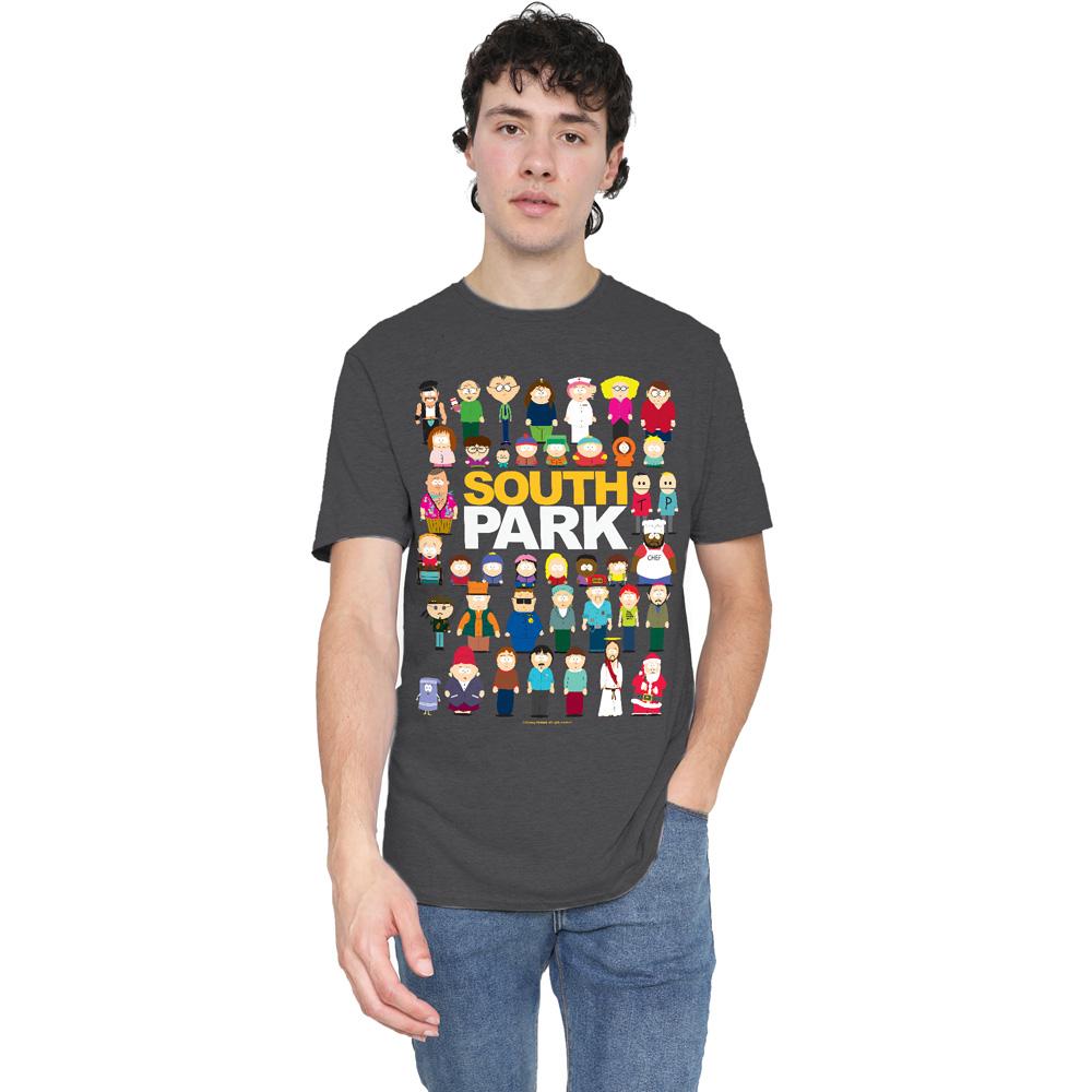 South Park Camiseta Unissex Adulto Elenco Completo