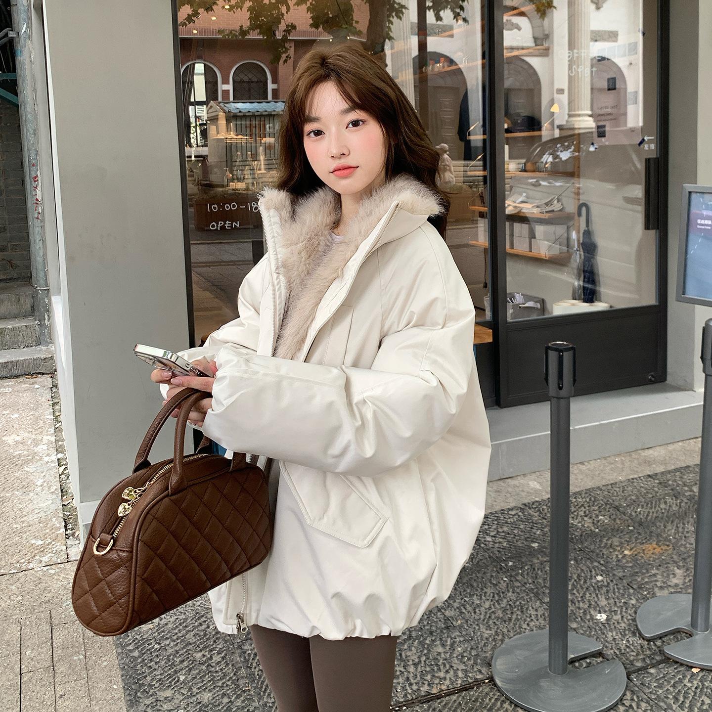 

Winter Thickened Cotton Coat Fashion Design Warm Overcome Pie Clothes for Women Men S