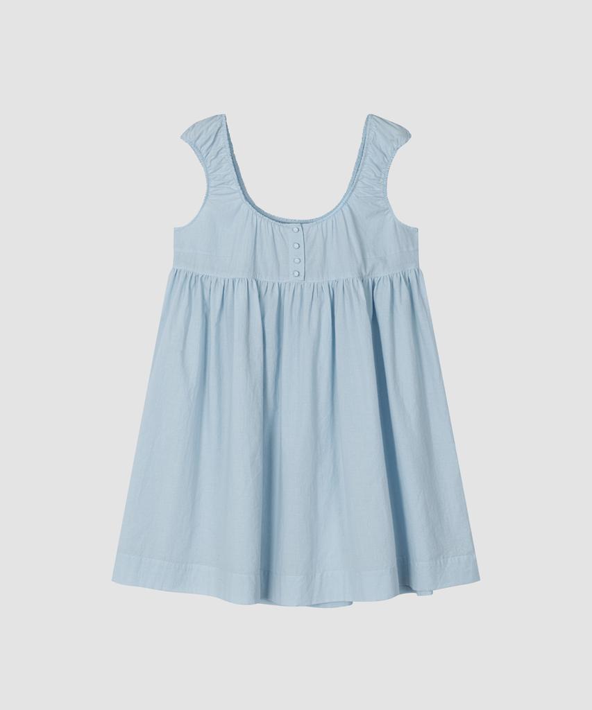 Obeodyupeulleeo Cotton Baby Doll Ops_Baby Blue