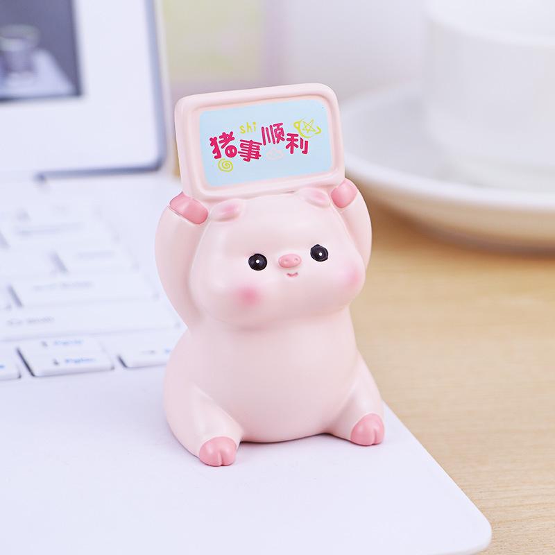 Energetic Small Animal Ornament - Stress Relief & Healing Desk Accessory, Perfect Birthday Gift for Girls Energetic Card-Holding