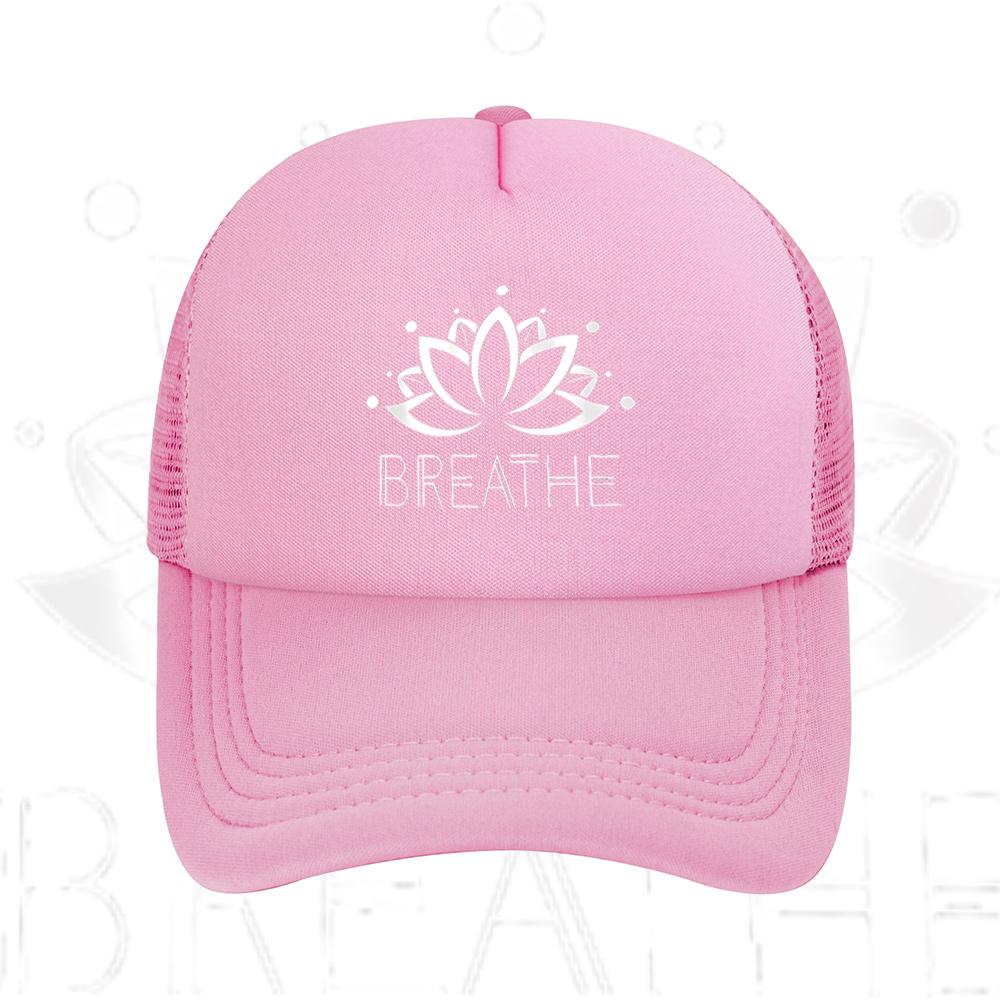 Lotus blossom and breathe graphic design Baseball Cap Anime Graphic Hats Adult Unisex Women Sports Outdoor
