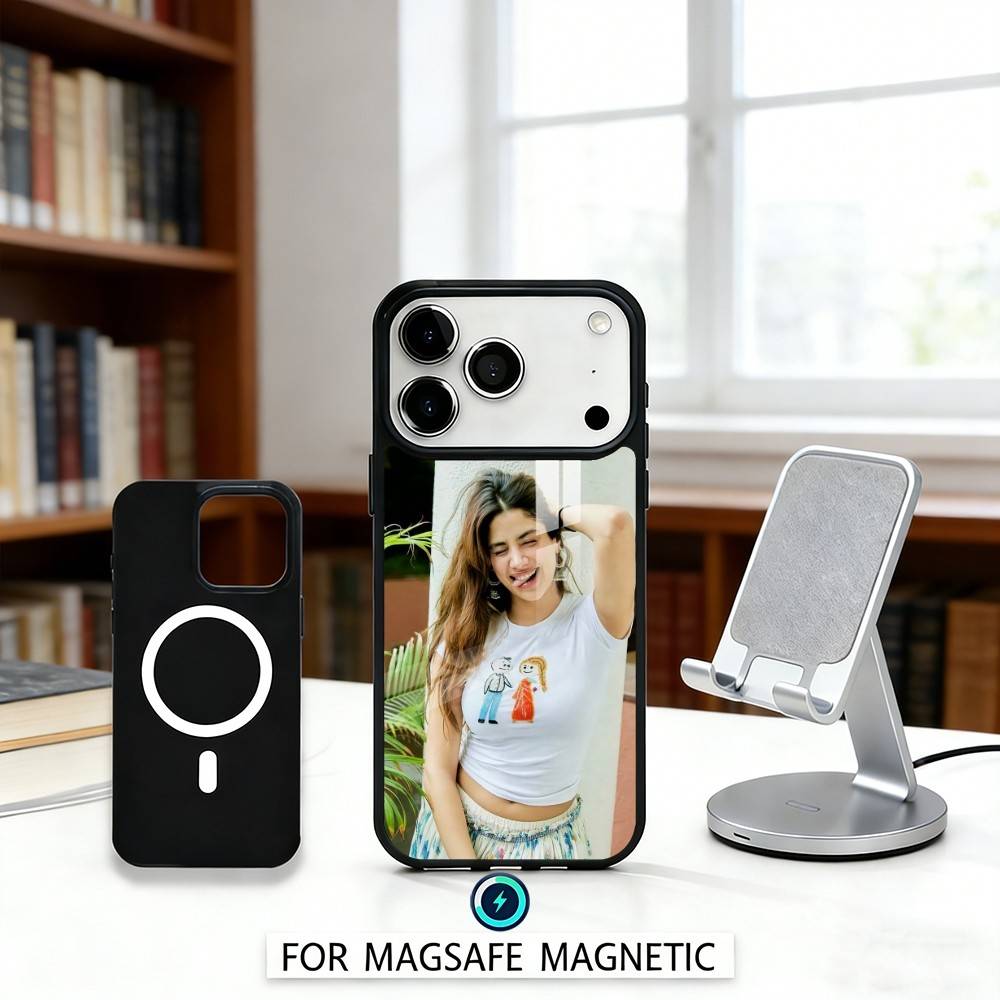 

J-Janhvi K-Kapoor Dhadak Debut Phone Case For iPhone 17,16,15,14,13,12,Pro,Max For Magsafe Magnetic Wireless Charging iPhone12mini
