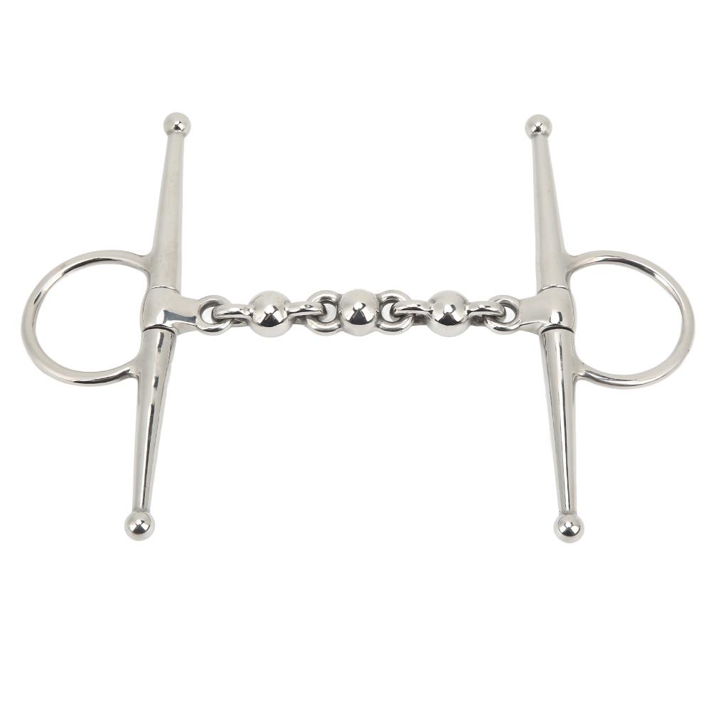 Ball Chain Design Horse Mouth Bit 135mm Length Horse Riding Bit Horse Riding Equipment  Riding Use