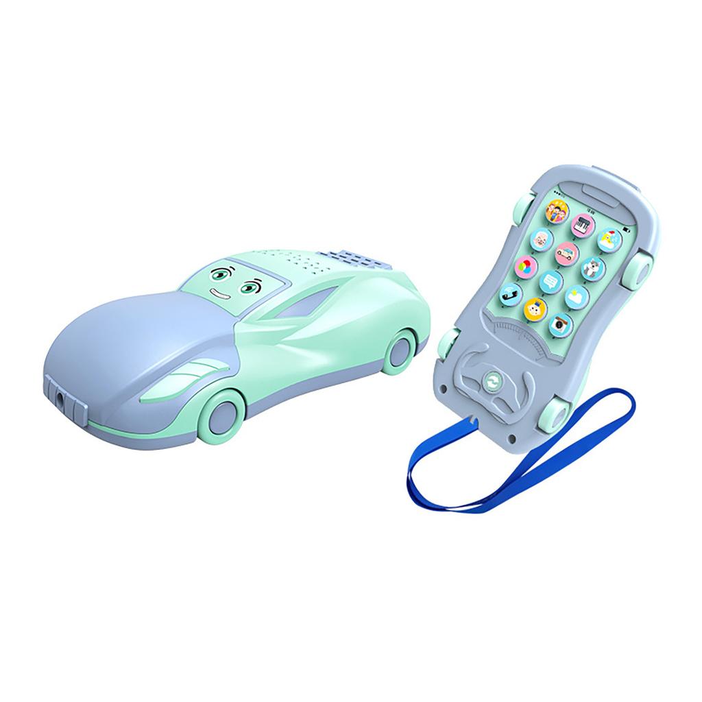 Kids Phone Toy With Music And Vibration Bilingual For Baby Early Learning Toy
