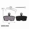 4 Pairs High-Performance Disc Brake Pad for Avid code R/New Avid/Code 2011 Bicycle