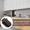 5Pcs Push To Open Latch for Cabinet Door Self-Locking Rebound Mechanism Suitable Kitchen Bedroom Cupboard Without Handles