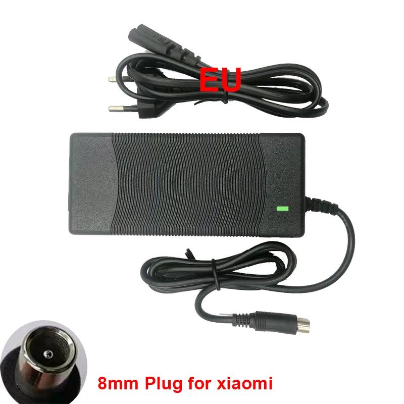 42V 2A Nabíječka pro elektrickou koloběžku 5,5×2,1mm 3pinový letecký konektor pro elektrické koloběžky Xiaomi Ninebot M365 Segway 36V 10S Li-ion baterie