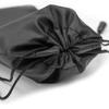 Drawst Closure Drawstring Storage Pouch Portable Dustproof Waterproof Dustproof Pouches Black Lightweight Durable