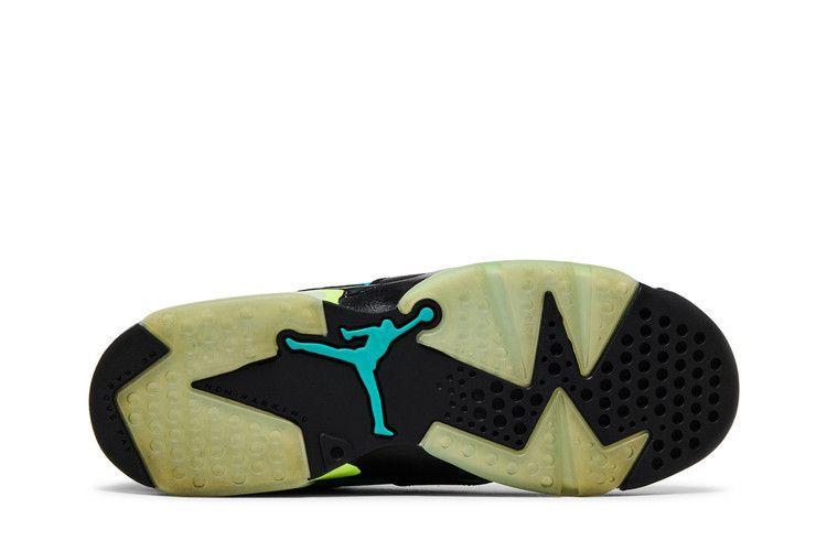 Kids' Sneakers Jordan 6 Retro Turbo Green (GS) Black/Volt Ice-Turbo Green-Black