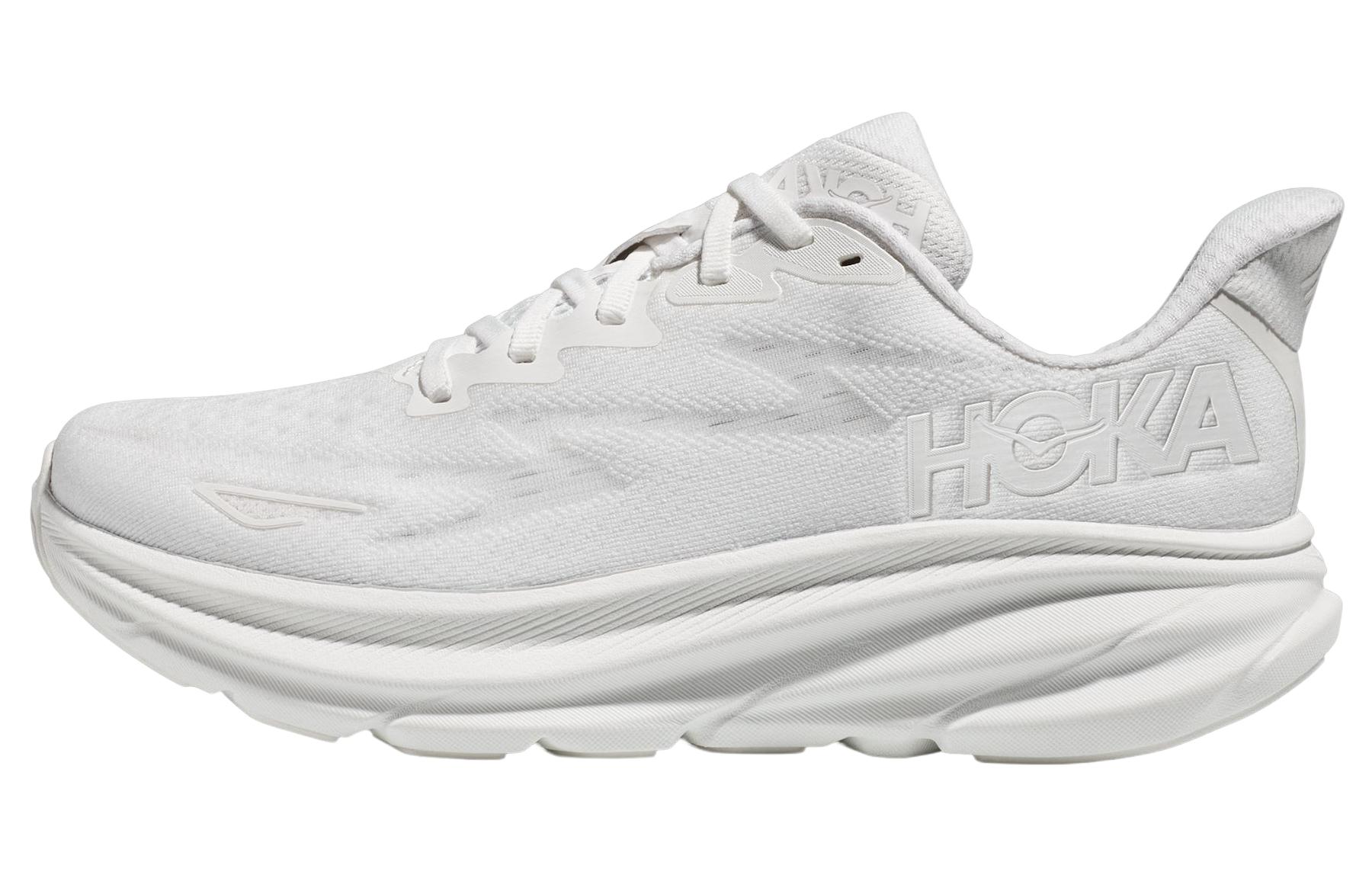 HOKA ONE ONE Clifton 9 Wide Triple White Женские 1132211-WWH 38