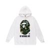 Mens Womens Streetwear Hoodie With Japanese Style Bape Print Loose Fit Cotton Pullover Winter