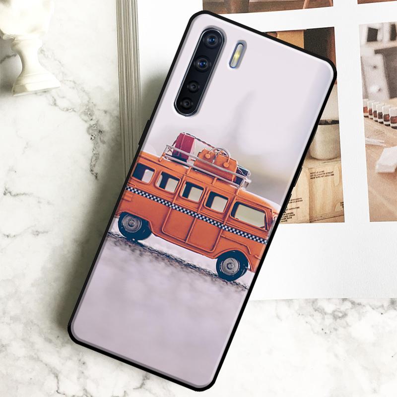 Combi Van Surf Case For Oppo A79 A18 A38 A58 A78 A98 A40 A60 A80 A16 A76 A96 A15 A74 A94 A54 A17 A77 Cover