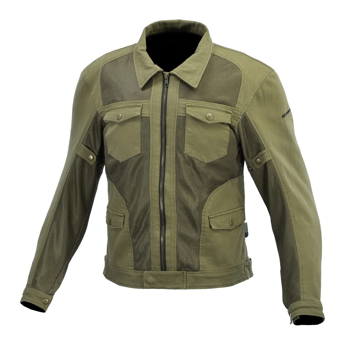 

Мотоциклетная куртка Komine Field Mesh Jacket Olive 2XL JK-161 оливковый