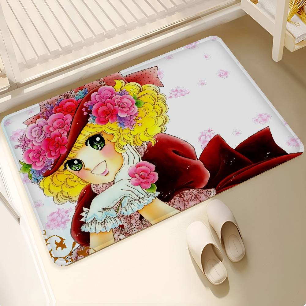 Classic Anime C-Candy C-Candy Room Mats Retro Multiple Choice Living Room Kitchen Rug Non-Slip Welcome Rug