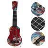 Kids Toy Ukulele Mini Plastic Guitar Musical Instrument for Preschool Children GiftRed