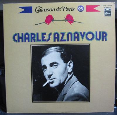 Disco de Vinil CHARLES AZNAVOUR - Charles Aznavour Chanson De Paris V EOS40003 ODEON 1973 Japão Pop