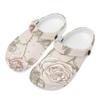 Novelty Printed EVA Garden Clogs Unisex Quick Dry Comfortable Slip On Garden Shoes Beach Pool Bathroom Home Home Slippers Home Use