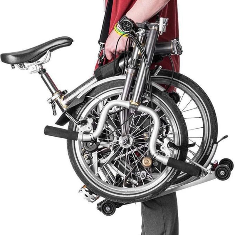 Quickly Release Bicycles Frame Carrying Handle With Comfortable Shoulder Pad For Easyly Transport