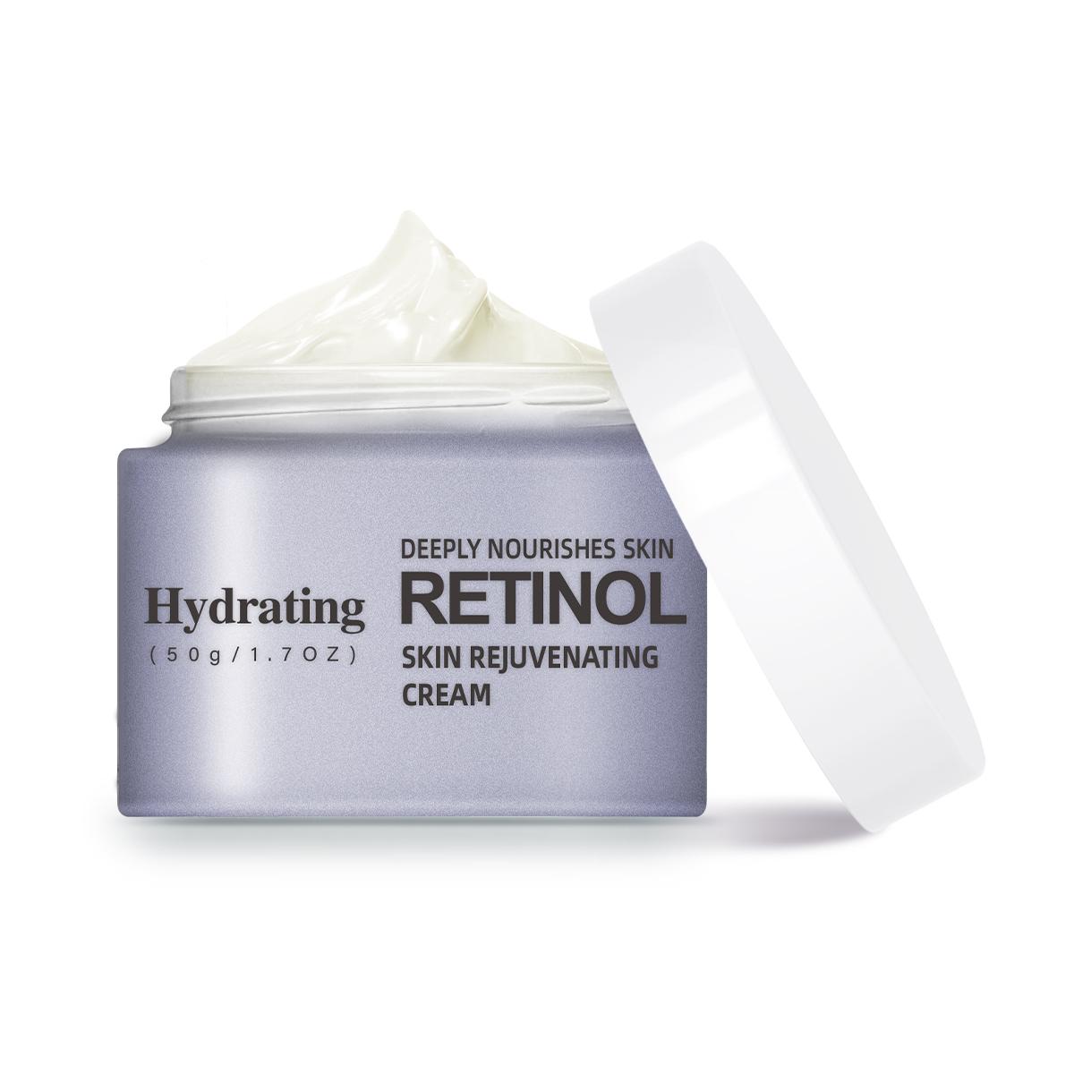 

Retinol Revitalizing Face Cream 50g – Anti-Aging Moisturizer with Hyaluronic Acid
